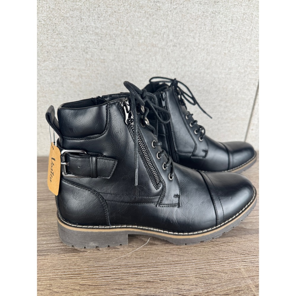 NWT Men's Boots Boots for Men Casual Boots Motorcycle Combat Ankle Dress Boots